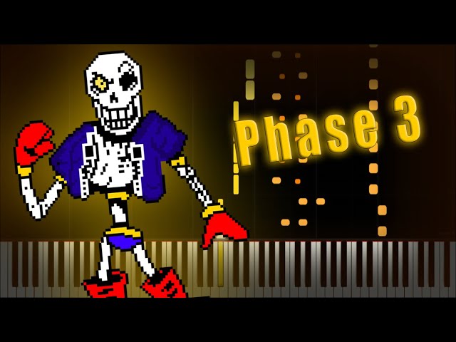 Disbelief Papyrus · Phase 3 ▶ Synthesia / Piano class=
