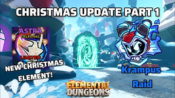 The Christmas Update Part 1 | Elemental Dungeons