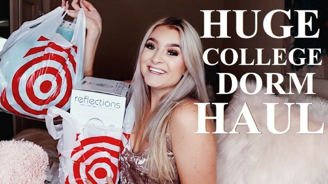 HUGE COLLEGE DORM + BACK TO SCHOOL HAUL 2017: TARGET AND URBAN OUTFITTERS