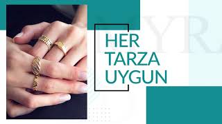 Altın Yüzük Modelleri Myra Gold