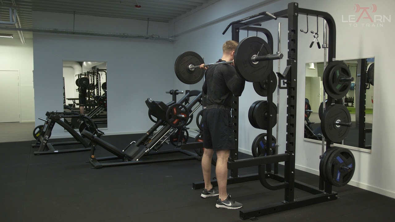 Leg exercises Barbell Squat YouTube