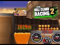 2629m with the scooter and no fuel  spooktober sprint  funny end  team event hill climb racing 2