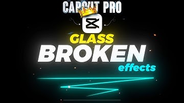 CAPCUT edit like AE | Documentary broken Glass Transition!