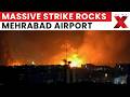 Mehrabad Airport Hit in Major Tehran Strike | Explosions Reported Across West Tehran