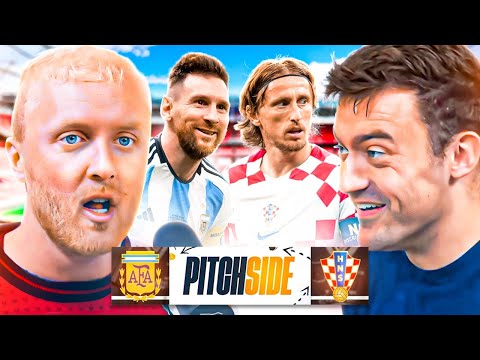 ARGENTINA 3-0 CROATIA ft. BUVEY & RORY JENNINGS - Pitch Side LIVE!