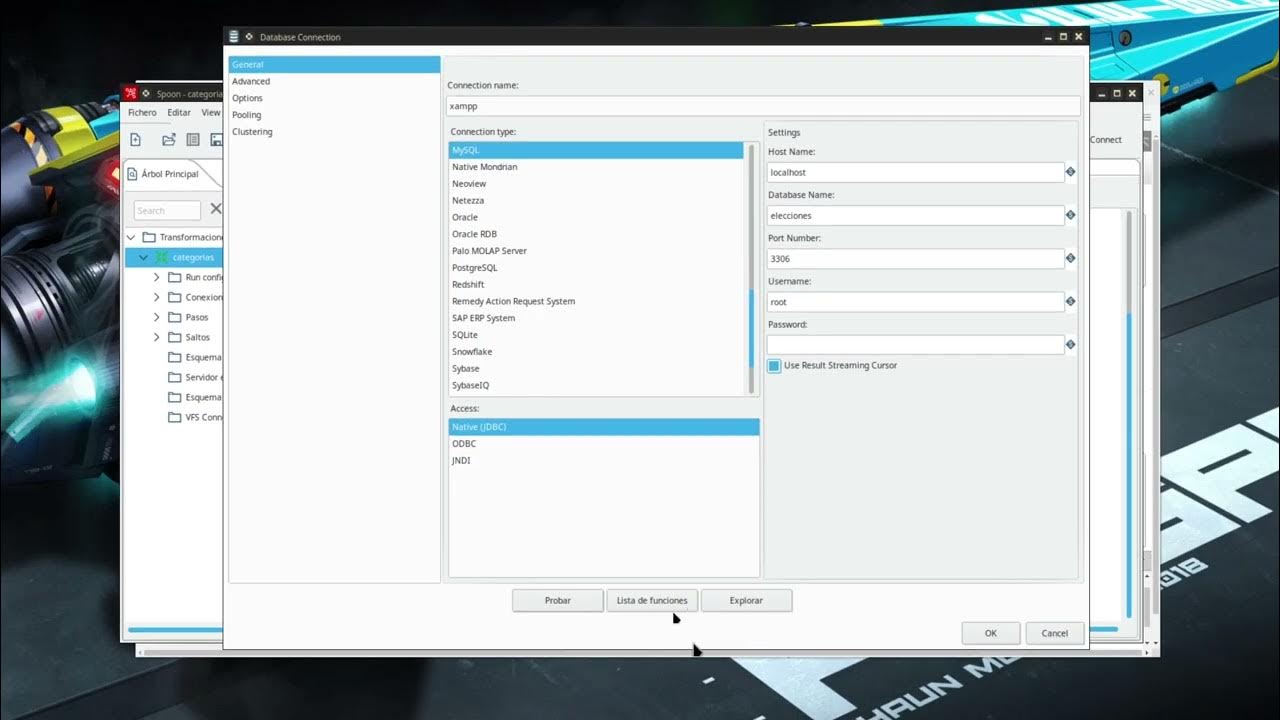 Output table output tabla salida pentaho spoon pdi youtube
