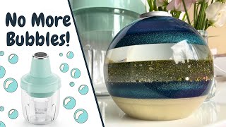 Bubble Free Resin! With Resiners Airless. Resin Tealight holder - OH MY WORD!