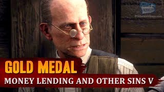 Red Dead Redemption 2 - Mission #45 - Money Lending and Other Sins V [Gold Medal]