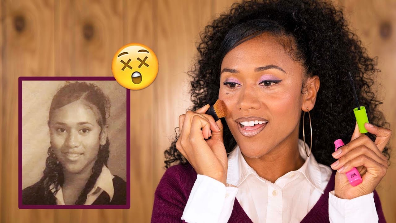 How I Did My Makeup in High School | 90s Throwback GRWM
