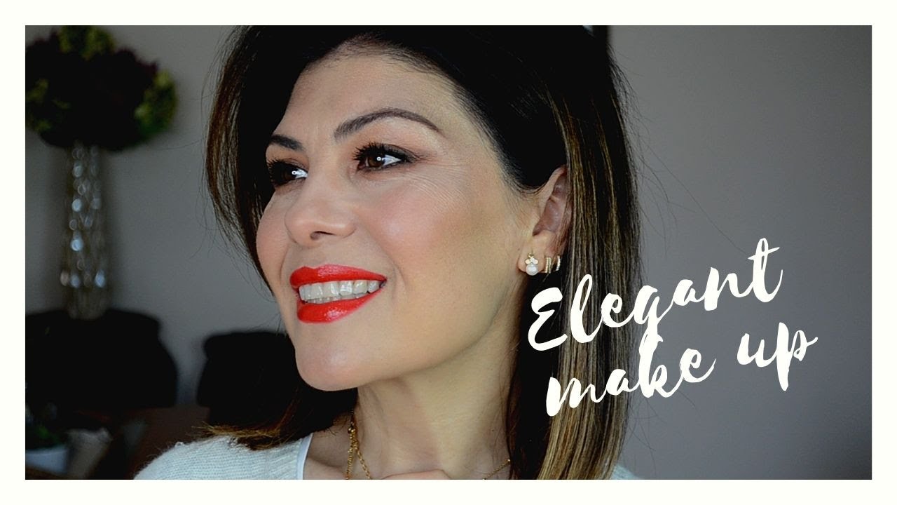 Maquillaje para una mujer elegante