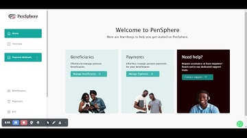 How to make a payment schedule using the "Direct Debit" payment method on the PenSphere app.