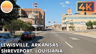 Lewisville, Arkansas to Shreveport, Louisiana! Drive with me on a Highway!