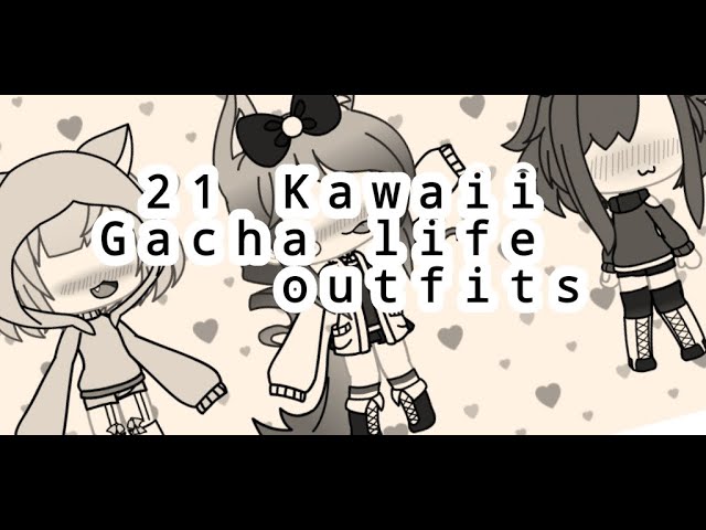 21 Cute Kawaii Gacha Life Girl Outfits Hair Read Desc Youtube