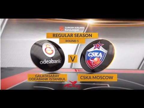 EuroLeague Highlights: Galatasaray Odeabank Istanbul-CSKA Moscow