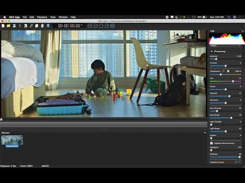 Tutorial: How to recover overexposed Magic Lantern footage in the MLV App