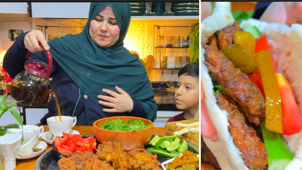 #كباب عروك بدون لحم مال ايام قبل شلون مقرمش