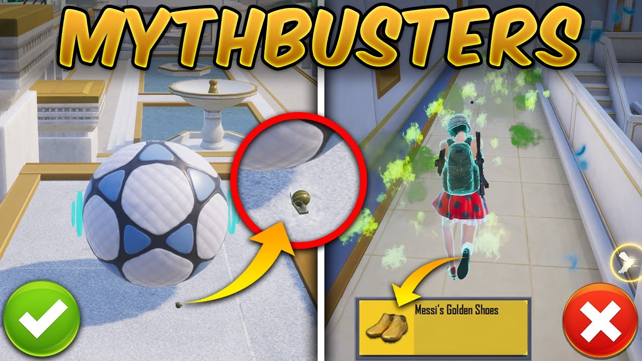 Top 10 MythBusters (PUBG Mobile) Update 2.3 Football Mania Myths #19 (Tips and Tricks)