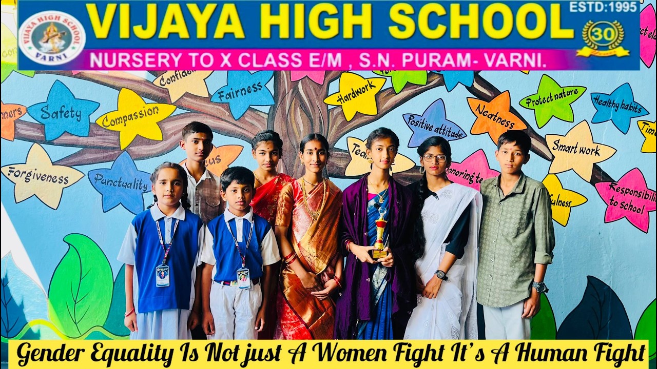 International Women’s Day Skit by Vijaya High School Students | Gender Equality Message.
