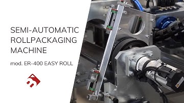 Semi-automatic Rollpackaging Machine mod. ER-400 EASY ROLL