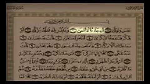 القارئ سلمان العتيبي سورة عبس