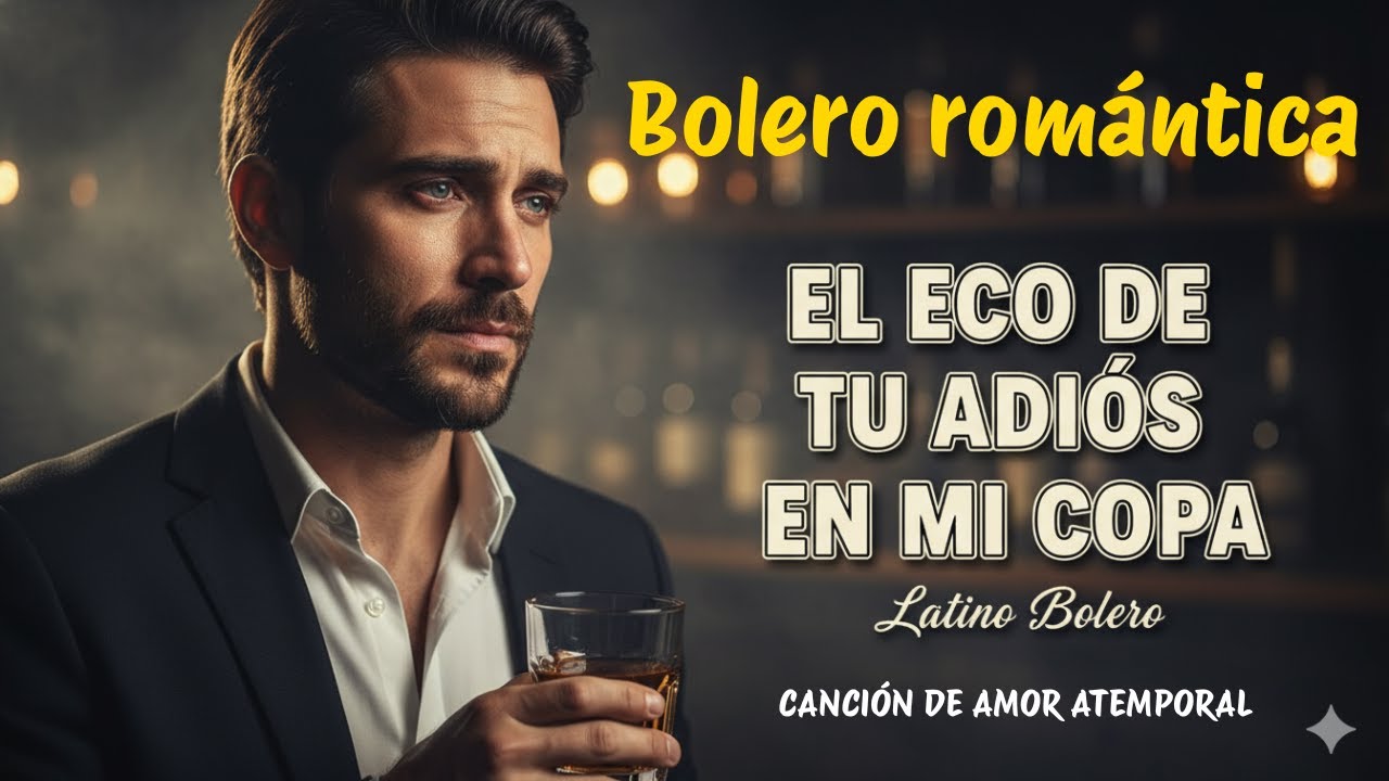 El Eco de Tu Adiós en Mi Copa (Bolero Romántico) | Latino Bolero