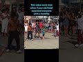 10 year old surprises street performers short shorts talent