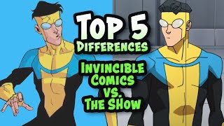 Top 5 Differences Between the Invincible Comics vs. the Invincible Show on Amazon Prime Video