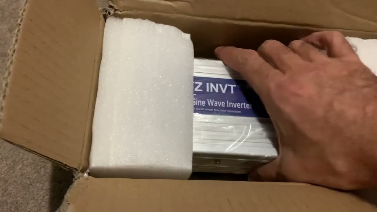 XYZ INVT Pure Sine Wave 1,400 watts Inverter from Amazon.  Pt 1 of 3. 