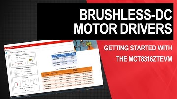 MCT8316ZTEVM getting started video