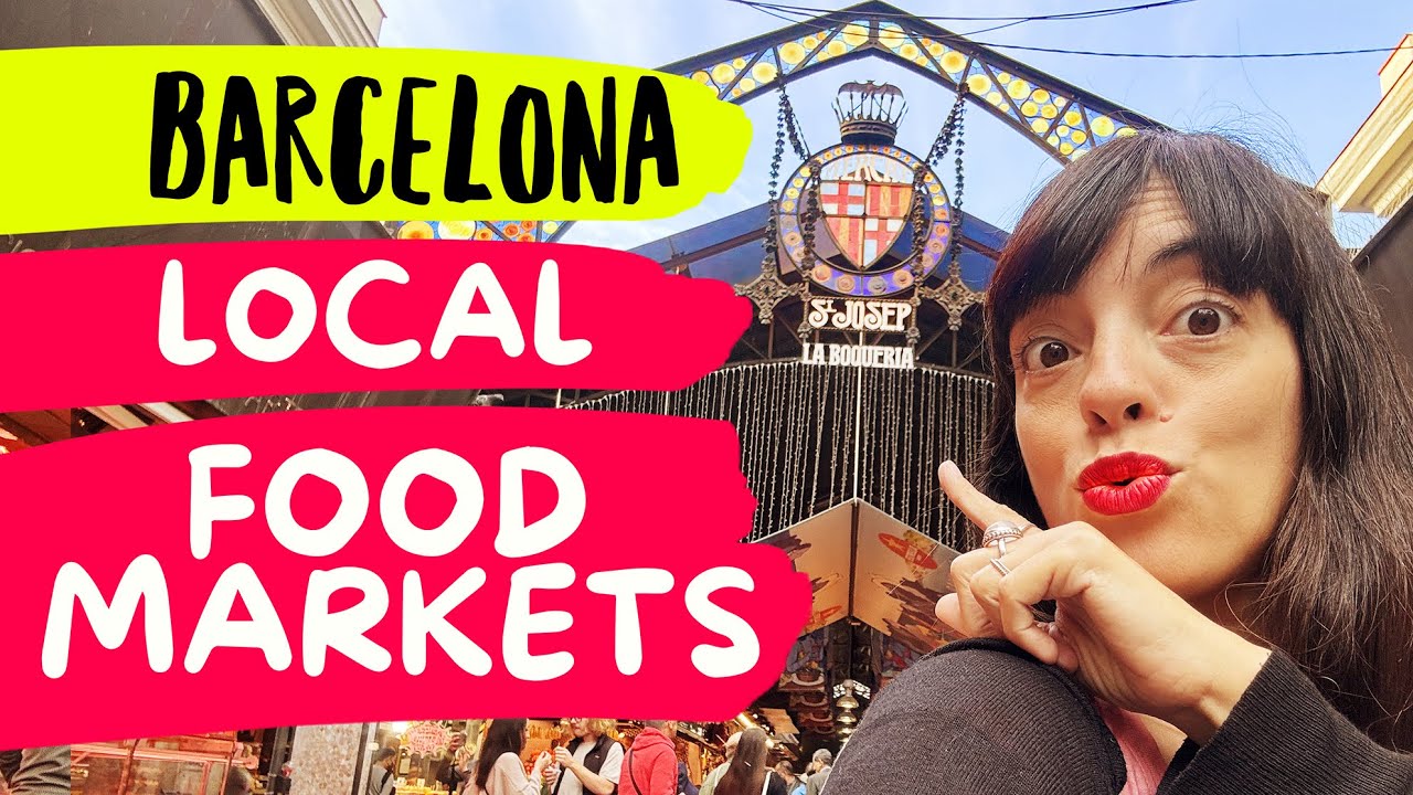 Barcelona LOCAL FOOD MARKETs! My Top 5 best markets BEYOND LA BOQUERIA!