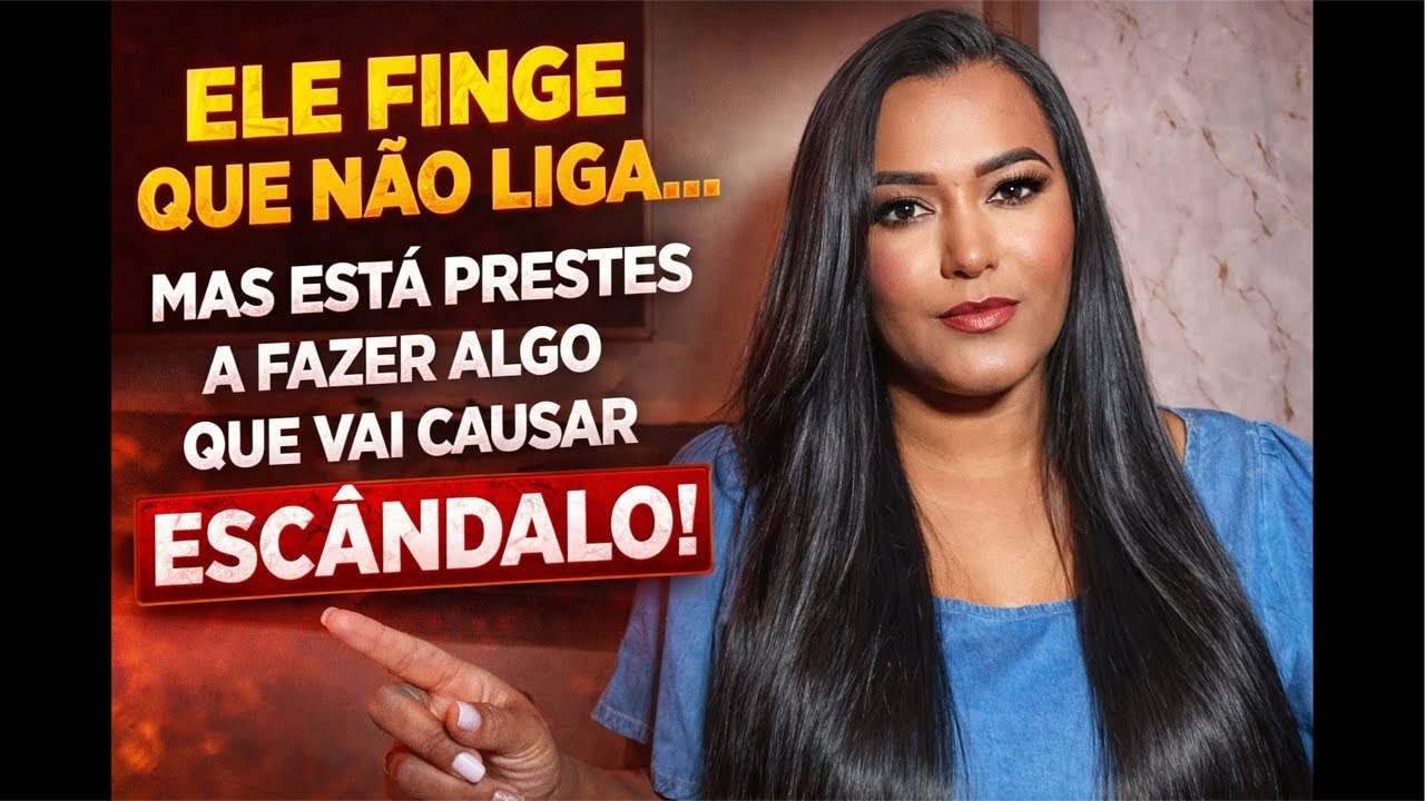 🔴 URGENTE 😱ELE FINGE QUE NÃO LIGA MAS ESTÁ PRESTES A FAZER ALGO QUE VAI CAUSAR ESCÂNDALO‼️