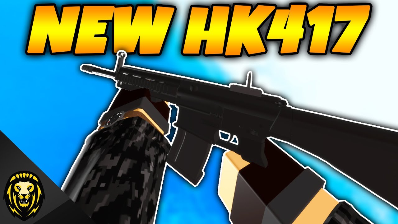 The New Hk417 Battle Rifle In Phantom Forces Roblox Youtube - roblox phantom forces free guns