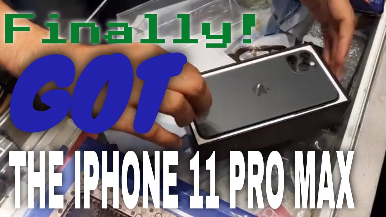 Going to BUYING IPHONE 11 pro max - YouTube