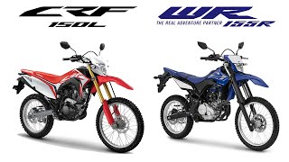 WHICH ONE DO YOU CHOOSE??? | Honda CRF 150L vs Yamaha WR 155R