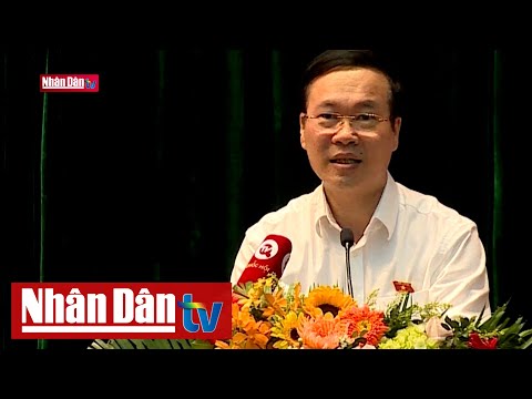 Video Đồng chí Võ Văn Thưởng tiếp xúc cử tri Đà Nẵng | Tin... - youtube
