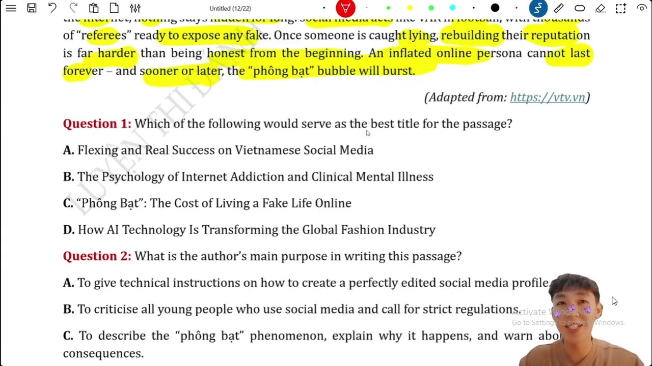 dạng câu hỏi phrasal verbs