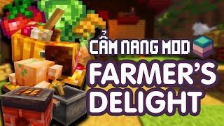 Cẩm nang Mod Minecraft - FARMER'S DELIGHT! Mod nâng cấp nấu nướng và cây trồng! (1.20.1 Forge) screenshot 3