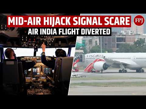 Air India Frankfurt-Delhi Flight AI-2030 Diverted To Jaipur Following Mid-Air Hijack Alarm