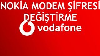 Vodafone Nokia Modem Şifresi Değiştirme Nasıl Yapılır?
