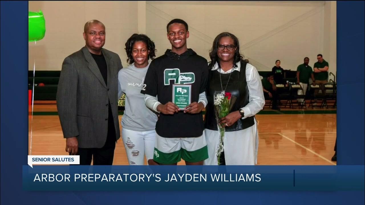 Wxyz Senior Salutes Arbor Preparatory High Schools Jayden Williams
