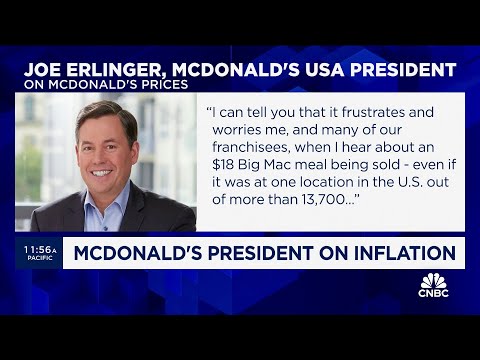 Mcdonalds President Speaks Out On Inflation And Pricing
