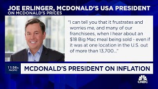 McDonald’s President speaks out on inflation and pricing