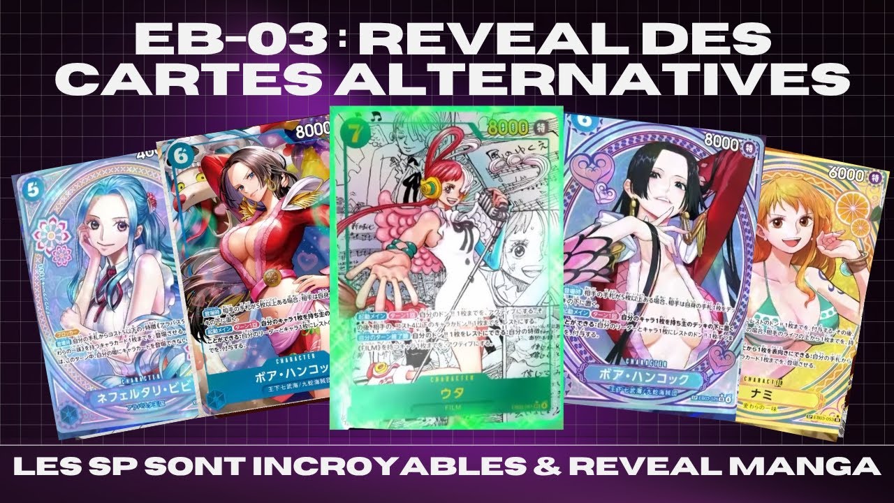 EB-03: THE REVEAL OF ALL CARDS IN THE SET - ONE PIECE CARD GAME