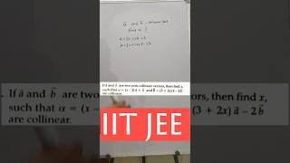 IIT JEE Mathematics PYQ Vector #shortlessons #iitjee