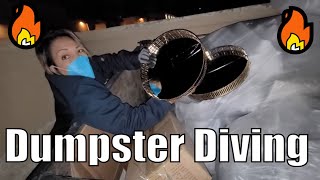 Dumpster Diving//encontre cosas exelentes en la basura de usa//