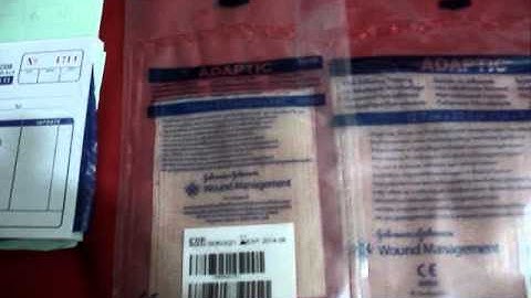 APOSITO ADAPTIC NO ADHERENTE TEL.014813820748 Y 014813823411 JOHNSON & JOHNSON PIEL INJERTO SUTURA