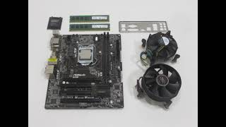 ☆ASRock B85M☆CORE i5-4570☆4GB DDR-1600 2枚