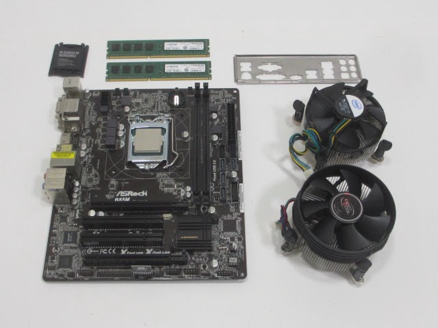 ☆ASRock B85M☆CORE i5-4570☆4GB DDR-1600 2枚