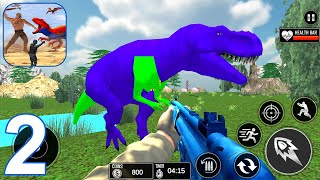 Dino Hunter 3d: Hunting Games Android Gameplay - Part 2 screenshot 2