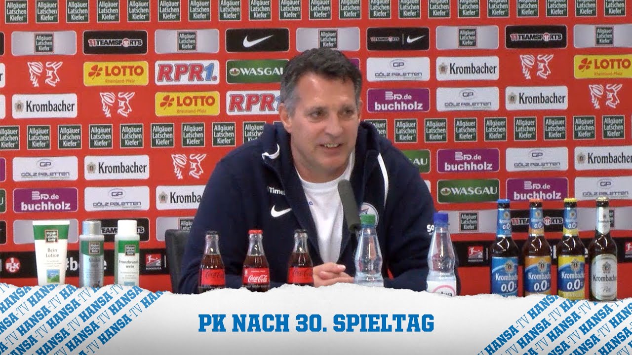 Pressekonferenz nach dem Spiel
